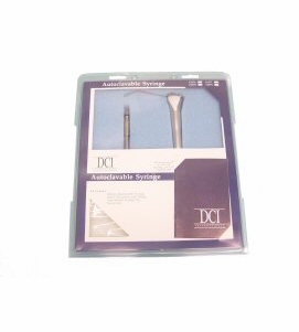 DCI Syringe, Valve Core, Autoclavable, w/LT Sand Straight Tubing