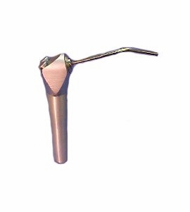 DCI Syringe, Valve Core, Quick-Clean, w/Dark Surf Straight Tubing