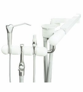 DCI Telescoping Arm Assistants Instrum. Premium 3 Position Precision Comfort (Syr, HVE, SE) Gray