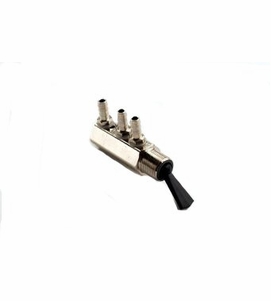 DCI Toggle Cartridge Routing Valve, On/Off, Black