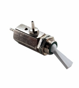 DCI Toggle Cartridge Valve, Momentary, 3-Way, Normally Open, Gray