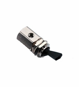 DCI Toggle Valve, Momentary Gray 3-Way, Normally Open, Gray