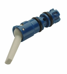 DCI Toggle Valve Replacement Cartridge, On/Off, Side Ported, Momentary, 3-Way, Normally Closed, Blue