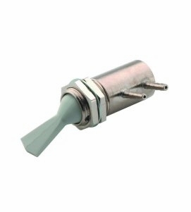 DCI Toggle Valve, Side Port, 3-Way, Gray