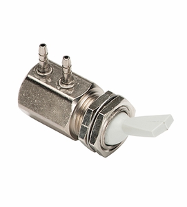 DCI Toggle Valve, Side Ported, 2-Way, Gray