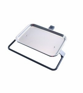 DCI Tray, Flex Arm Mounted, Gray