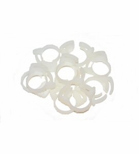 DCI Tubing Clamp, Nylon, 1/4"; Pkg of 10