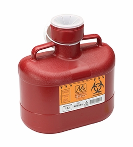 DCI Under Counter Sharps Container, 6.2 qt.