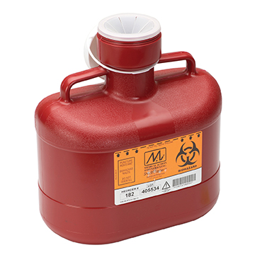 DCI Under Counter Sharps Container, 6.2 qt.