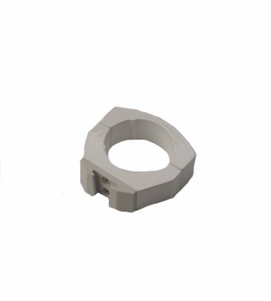 DCI Vacuum Canister 2" Post Mount w/Gray Bracket, White