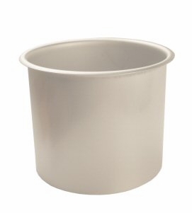 DCI Waste Bezel, Stainless Steel, 6" I.D. x 5 1/4" Tall