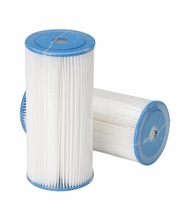 DCI Water Filter Element, 4 1/2 x 10", 20 Micron, 1" to 1-1/2" Housing; Pkg of 2