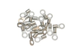 DCI Wire Connector, #6 Ring, Non-Insulated, 22-18 AWG; Pkg of 20