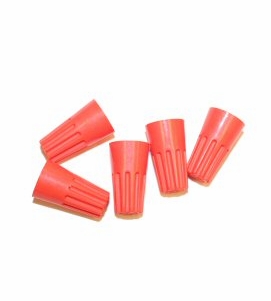 DCI Wire Nut, Insulated, 18-10 AWG; Pkg of 5