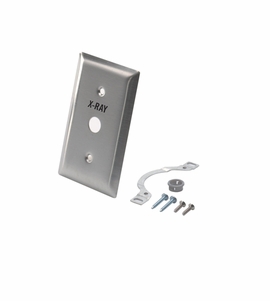 DCI X-Ray Exposure Switch Mounting Plate, Stainless Steel