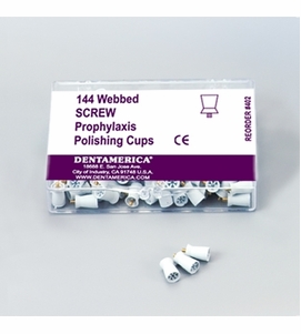 Disposable Screw Prophy Cup 144pcs