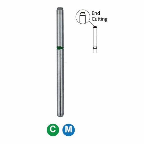 FGOSA18R3 10839/016 Surgical Diamond END CUTTER 25mm Total Bur Length - Pack of 5