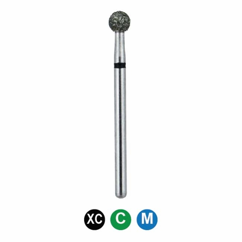 FGOSA5LL 801/029 Surgical Diamond 25mm Total Bur Length - Pack of 5