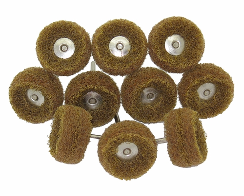 Brown Coarse Orthodontic Polishing Buff (Pkg. of 10 pcs.)