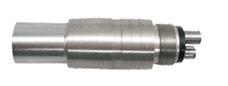 Automatic lubrication station adapter from 4 hole to NSK attachments connection handpiece