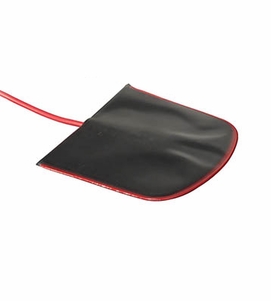 Indifferent (IND) plate, Red/Black Soft Style (Small Plug) OLD STYLE