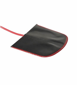 Indifferent (IND) plate, Red/Black Soft Style (Small Plug) OLD STYLE