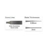 ITL 4 Ridge Splitting Chisels Set with Cassette  Precision Dental Surgical Instruments for Implantology