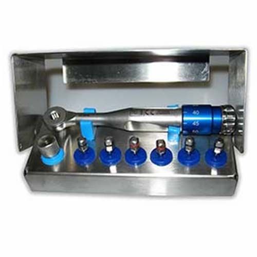 ITL ATWK Adjustable Torque Wrench Kit with 6 Standard Drivers  Precision Dental Implant Tool Made in USA