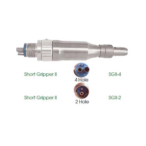 Johnson-Promident Short Gripper II 4-Hole Hygienist Handpiece � Lightweight, High-Torque Dental Tool