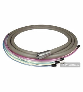 Kinetic Handpiece Light Source Tubing, 6-Pin Iso-C, Adec 4-Tube Jacketed, Series #1240