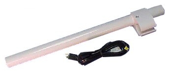 DCI Light Post Extension, 24", Pelton & Crane Bushing, Gray