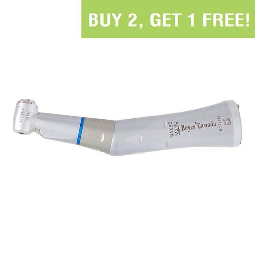 Maxso M29L-MH01, Contra Angle, Internal Spray, Fiber-Optic, Push Button, CA Burs