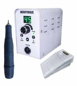 Microtorque Control Box, 45,000 RPM Handpiece (with Variable Pedal)