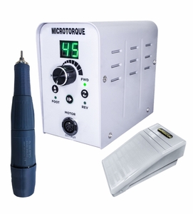 Microtorque Control Box, 45,000 RPM Handpiece (with Variable Pedal)
