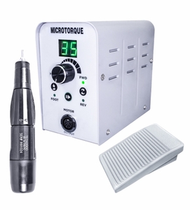 Microtorque Control Box with 35,000 rpm Handpiece (with ON/OFF Pedal)