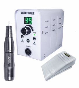 Microtorque Control Box with 35, 000 RPM Handpiece (with Variable Pedal)