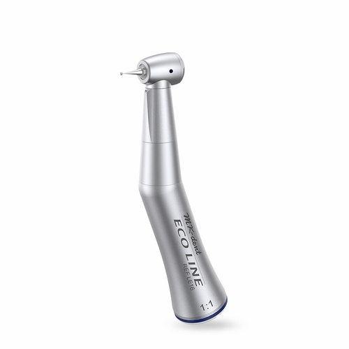 MK-dent Eco Line contra-angle LE16, 1:1 transmission, blue contra-angle, ISO connection