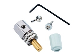 DCI Needle Valve w/Knob, Gray