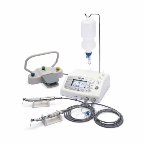 Nouvag MD30 Brushless Dual Motor Implant System, 50K RPM, with 20:1 Non-Optic Contra Angle