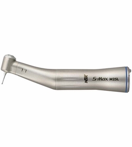 NSK M25L S-Max Stainless Steel Contra Angle Handpiece - 1:5 Optic - E-Type Internal Spray