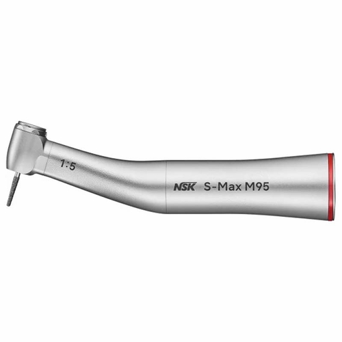 NSK S-Max M95L Contra Angle Optic, Attachment, 1:5 Speed Increasing Quattro Spray