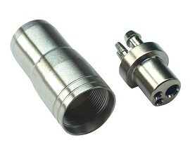 DCI 3-Hole HP Metal Connector & Metal Nut
