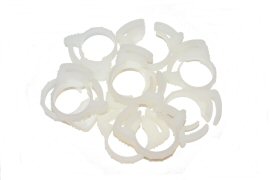 DCI Tubing Clamp, Nylon, 1/2"; Pkg of 10