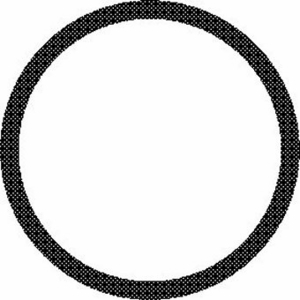 DCI O-Ring, Buna-n, .056 I.D. X .060 Width, -003; Pkg of 12