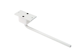 DCI Holder Bar, Under Counter Swing Mount, White