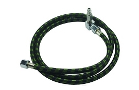 DCI Low Pressure Hose Assy, Oxygen DISS Female/Puritan Male (Right Angle)