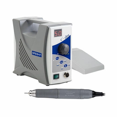 OZ Elite Slim Brushless Micro Motor Handpiece Set, 50,000 rpm