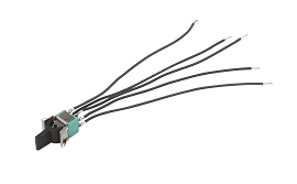 DCI Pelton & Crane Chairman Chair Switch, Black Toggle