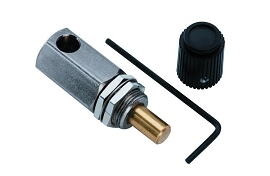 DCI Flow Control Valve w/Knob, Black