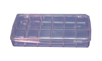 DCI Storage Box, Plastic, 18 Compartment